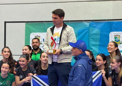 Homenagem da Fesporte reconhece o protagonismo da cidade, que sediou diversas etapas de competi&ccedil;&otilde;es estaduais e receber&aacute; os JASC em agosto.