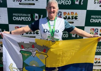 Delega&ccedil;&atilde;o conquistou tr&ecirc;s ouros, cinco pratas e dois bronzes em Chapec&oacute;.