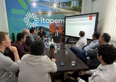 Prefeitos de Itapema, Porto Belo e Tijucas se re&uacute;nem para debater alternativas regionais e garantir a seguran&ccedil;a h&iacute;drica frente ao crescimento da demanda.
