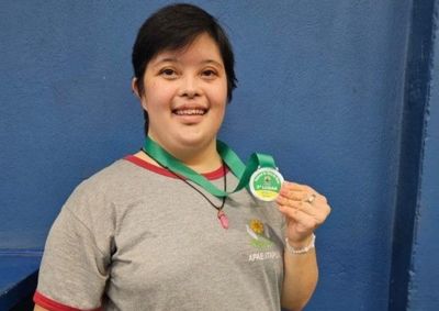 Isabella garantiu o segundo lugar na categoria S&iacute;ndrome de Down durante a etapa Regional Nordeste, disputada em Joinville.