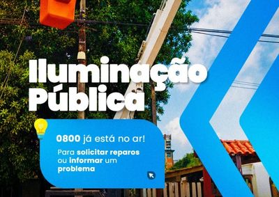 A empresa Tradetek iniciou a manuten&ccedil;&atilde;o no munic&iacute;pio e disponibiliza n&uacute;mero gratuito para solicita&ccedil;&otilde;es.
