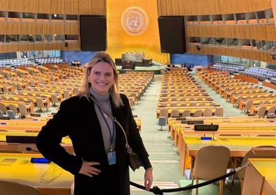 Ap&oacute;s participa&ccedil;&atilde;o na ONU, Bruna Foga&ccedil;a representar&aacute; a regi&atilde;o em congresso nacional sobre Direito e lideran&ccedil;a feminina.