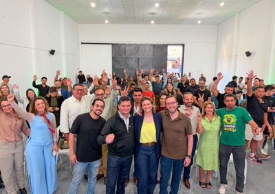 Evento em Santo Ant&ocirc;nio da Platina reuniu lideran&ccedil;as do Norte Pioneiro e contou com mensagem em v&iacute;deo de Pedro Lupion.