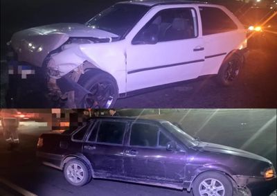 ​V&iacute;timas ocupavam um VW/Gol e foram socorridas em Tomazina ap&oacute;s batida contra Santana