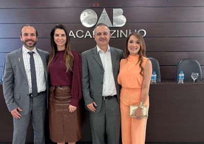 Solenidade realizada na sede da OAB marcou a transi&ccedil;&atilde;o de comando entre o Dr. Amir Salmem e o novo titular da subdivis&atilde;o.