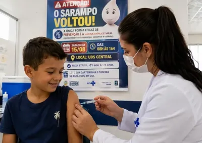 A&ccedil;&atilde;o especial de imuniza&ccedil;&atilde;o com a vacina tr&iacute;plice viral ser&aacute; realizada neste s&aacute;bado na UBS Central.