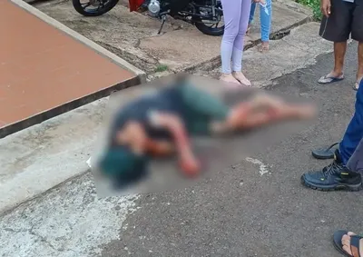 ​V&iacute;tima foi socorrida e encaminhada &agrave; Santa Casa ap&oacute;s ser agredida pelo c&atilde;o diante de moradores