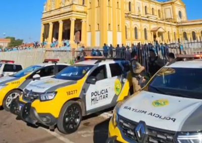 ​A&ccedil;&atilde;o conjunta do 2&ordm; BPM e BPRv assegurou a tranquilidade de fi&eacute;is no percurso entre Jacarezinho e Bandeirantes