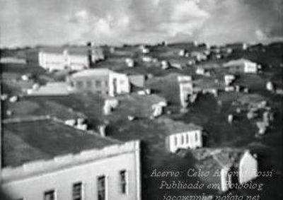 ​Imagem captada a partir da Rua Paran&aacute; revela primeiro sobrado do Norte do Estado e estrutura original do Col&eacute;gio Cristo Rei
