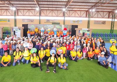 Cerca de 600 estudantes participaram de atividades l&uacute;dicas sobre sustentabilidade, coopera&ccedil;&atilde;o e cidadania.