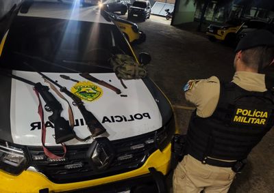 Pol&iacute;cia Militar localizou o ve&iacute;culo e uma mochila com os objetos em um canavial. 