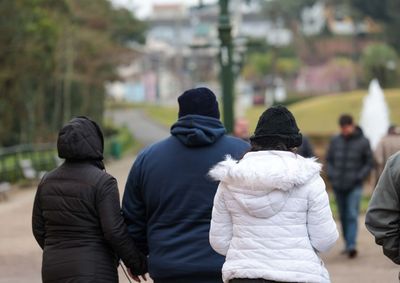 Term&ocirc;metros devem registrar m&iacute;nimas em torno de 10&deg;C e m&aacute;ximas abaixo de 20&deg;C.