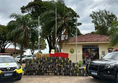 Carga foi localizada ap&oacute;s a movimenta&ccedil;&atilde;o suspeita de embarca&ccedil;&otilde;es, que possivelmente transportavam a droga.