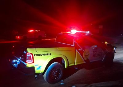 Acidente aconteceu na noite de s&aacute;bado (8) em Terra Rica.