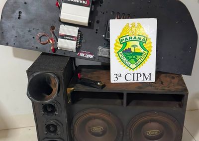Pris&atilde;o foi feita pela Pol&iacute;cia Militar neste final de semana. O carro e os equipamentos de som foram apreendidos.