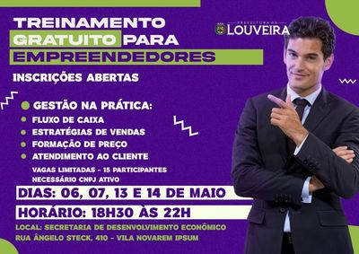 Capacita&ccedil;&atilde;o &ldquo;Gest&atilde;o na Pr&aacute;tica&rdquo; aborda finan&ccedil;as, vendas e atendimento ao cliente; vagas s&atilde;o limitadas