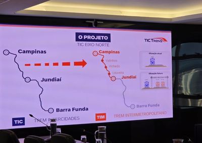 Projeto prev&ecirc; liga&ccedil;&atilde;o ferrovi&aacute;ria entre Campinas, Louveira, Jundia&iacute; e S&atilde;o Paulo com previs&atilde;o de opera&ccedil;&atilde;o at&eacute; 2029