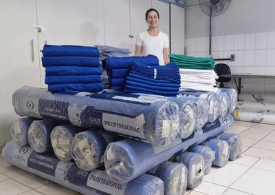 Com apoio da AMPA, hospitais filantr&oacute;picos de Mato Grosso renovam enxovais e garantem mais qualidade no atendimento pelo SUS