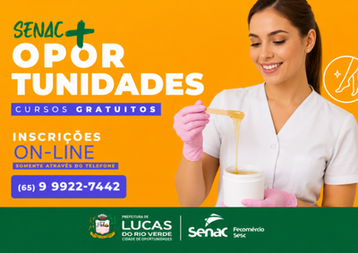 As aulas come&ccedil;am no dia 8 de junho e as vagas s&atilde;o limitadas
