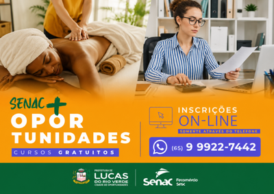 As aulas come&ccedil;am ainda no m&ecirc;s de junho e as vagas s&atilde;o limitadas.
