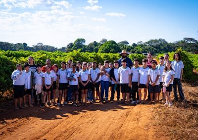 Realizada em alus&atilde;o ao Dia do Agricultor, a iniciativa buscou valorizar e aproximar os estudantes da realidade da produ&ccedil;&atilde;o local

