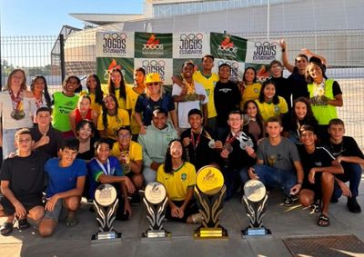 30 atletas luverdenses disputaram nos Jogos Escolares e Estudantis de Mato Grosso

