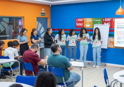 Atividade integra a trilha formativa de Empreendedorismo e Inova&ccedil;&atilde;o do projeto desenvolvido pela Secretaria de Educa&ccedil;&atilde;o e pela Unilasalle
