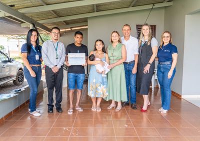 Clara L&iacute;via nasceu no dia 2 de agosto de 2026 e foi a primeira beb&ecirc; nascida do m&ecirc;s a cumprir todos os requisitos da iniciativa
