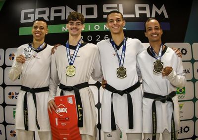 Luiz Augusto, de 24 anos, garante lugar na sele&ccedil;&atilde;o ap&oacute;s tr&ecirc;s vit&oacute;rias no Grand Slam e refor&ccedil;a o protagonismo esportivo de Mariana