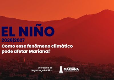 Defesa Civil orienta moradores sobre calor extremo, chuvas intensas e cuidados para reduzir riscos durante o ciclo 2026/2027.