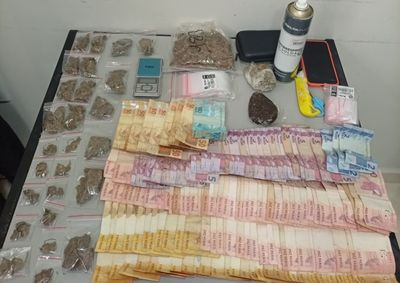 Apreens&atilde;o em Mirassol inclui diferentes tipos de maconha, material para preparo de lan&ccedil;a-perfume, balan&ccedil;a de precis&atilde;o e mais de R$ 2 mil em dinheiro