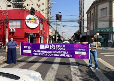 A&ccedil;&atilde;o acontece na regi&atilde;o central, com orienta&ccedil;&atilde;o e acolhimento &agrave; popula&ccedil;&atilde;o sobre preven&ccedil;&atilde;o e combate &agrave; viol&ecirc;ncia dom&eacute;stica e familiar