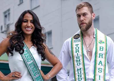 Representantes do Brasil no Miss e Mister Turismo Mundial 2026 contam com engajamento de Mirassol e regi&atilde;o para conquistar faixas de Popularidade