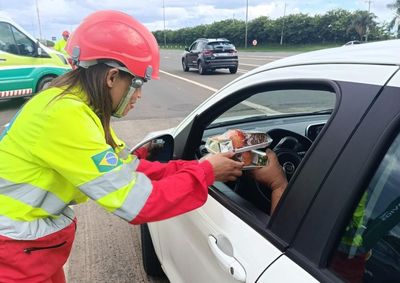 A&ccedil;&otilde;es da Ecovias Noroeste Paulista e da PMRv orientam motoristas, motociclistas, ciclistas e pedestres durante setembro