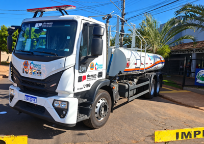 Ve&iacute;culo foi entregue pelo Governo de SP em Ouroeste. Munic&iacute;pio tamb&eacute;m participou de capacita&ccedil;&atilde;o para preven&ccedil;&atilde;o de riscos clim&aacute;ticos