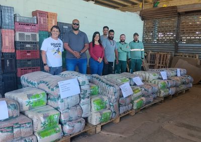 Doa&ccedil;&atilde;o feita pelo Banco Ceagesp de Alimentos de Piracicaba ser&aacute; destinada a entidades e organiza&ccedil;&otilde;es sociais atendidas em Mogi Mirim


