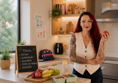 Elaine Navarro orienta fam&iacute;lias a manterem uma rotina alimentar equilibrada durante o recesso e ensina como diferenciar fome de t&eacute;dio entre as crian&ccedil;as