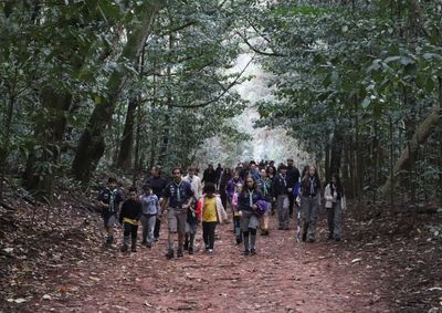 Primeira edi&ccedil;&atilde;o do Circuito Horto Vivo levou fam&iacute;lias ao espa&ccedil;o com trilhas, atividades culturais e an&uacute;ncio de projetos para revitaliza&ccedil;&atilde;o ambiental.

