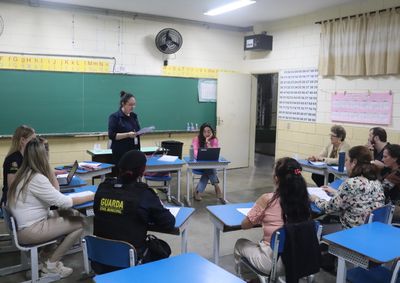 Encontro reuniu representantes da comunidade escolar para discutir metas que v&atilde;o orientar a educa&ccedil;&atilde;o de Mogi Mirim at&eacute; 2036.