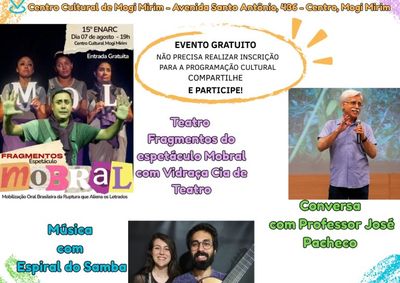 Encontro celebra 15 anos com palestras, oficinas e a participa&ccedil;&atilde;o do educador portugu&ecirc;s Jos&eacute; Pacheco.