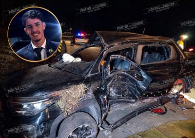 Lucas Eduardo Rogato havia sido socorrido em estado grave ap&oacute;s ficar preso &agrave;s ferragens da Fiat Strada;&nbsp;
