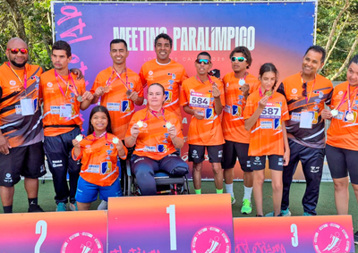 Atletas gua&ccedil;uanos somaram cinco ouros, quatro pratas e quatro bronzes em provas disputadas no Centro Paral&iacute;mpico Brasileiro.

