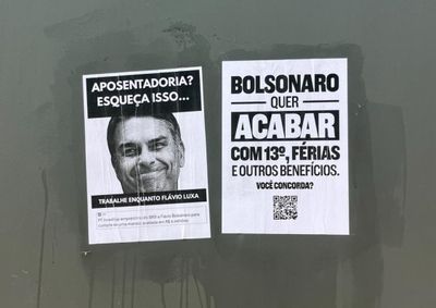 Vereador Wagner Ricardo Pereira denuncia poss&iacute;vel propaganda irregular em monumentos e estabelecimentos comerciais; autoria &eacute; desconhecida

