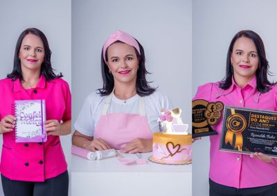 Confeiteira apaixonada, une sabor, emo&ccedil;&atilde;o e f&eacute; para transformar bolos em lembran&ccedil;as que ficam na mem&oacute;ria das fam&iacute;lias da cidade.