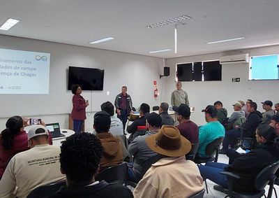 Profissionais de 27 munic&iacute;pios participaram da a&ccedil;&atilde;o de educa&ccedil;&atilde;o continuada.