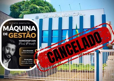 Evento foi cancelado devido a imprevistos da RPM Gest&atilde;o & Educa&ccedil;&atilde;o.