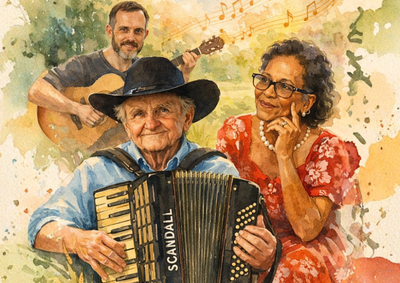 Quando a vida escolhe algu&eacute;m para transformar destino em m&uacute;sica.
