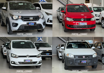 ADM ve&iacute;culos separou quatro op&ccedil;&otilde;es de carros populares para quem gosta de mais praticidade na rotina