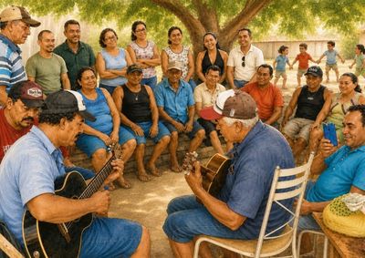 Uma hist&oacute;ria embalada por acordes, risos e mem&oacute;rias.