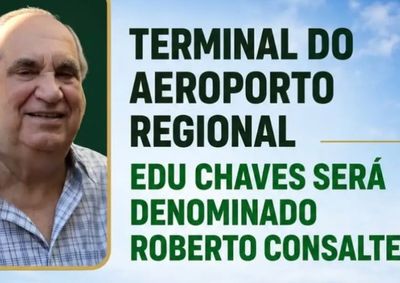 A proposta reconhece a trajet&oacute;ria de Roberto Consalter, empres&aacute;rio, professor, que teve papel importante no desenvolvimento de Paranava&iacute;. 
